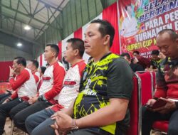 Waket II DPRD Mura Hadiri Pembukaan Turnamen Voli Bupati Cup 2023
