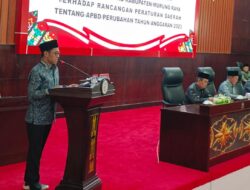 Ini Pemandanagan Umum Fraksi PAN Terhadap Raperda APBD Perubahan