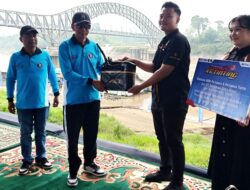 Bupati Barito Utara Nadalsyah Buka Lomba Balap Katinting Batara Cup 2023