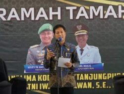 PJ Bupati Barut Gelar Acara Ramah Tamah di Rujab Bersama Pangdam XII Tanjung Pura