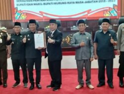 Dewan Paripurnakan Usulan Pemberhentian Bupati dan Wakil Bupati Mura