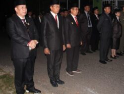 Ketua DPRD Mura Bersama Forkopimda Ikuti Upaca Renungan Suci