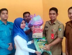 Dinsos PMD barut Salurkan Bantuan korban kebakaran Sei Rahayu II