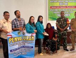 Desa Lemo I Sebanyak 52 Orang Terima Bantuan BLT DD Triulan III