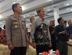 Pj Bupati Hadiri Pelantikan DAD Barut Masa Bakti Periode 2023-2028