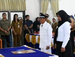 Pj Bupati Barut Lantik Pj Kades Bintang Ninggi II