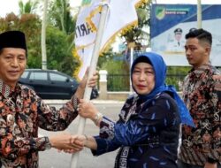 Pj Bupati Barut Lepas Kafilah Ajang Festival Seni dan Qasidah FSQ Tingkat Provensi