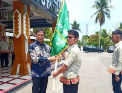 Pj Bupati Barut Lepas Kontingen Ikuti Pesparani ke III tahun 2023 di Jakarta