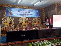 Disdik Barut Laksanakan Kegiatan Musyawarah Kerja Aktifkan KKG