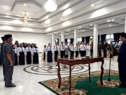 Pj Bupati Barut Ambil Sumpah Janji Jabatan fungsional PPPK Tenaga Teknis