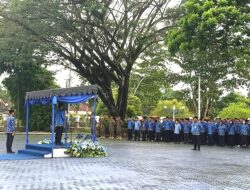 Pj Bupati Barut : Apel Gabungan Yang Dilaksanakan Ini Dalam Rangka Tingkatkan Etos Kerja