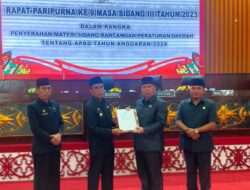 DPRD Mura Parpurnakan Penyerahan Materi RAPBD 2024