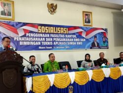 Pj Sekda Barut Buka Kegiatan Bimtek dan Sosialisasi Pengelolaan Barang Milik Daerah
