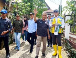 PJ Bupati Barito Utara Bersama Dirjen SDA DBOP Tinjau Beberapa Titik Banjir 