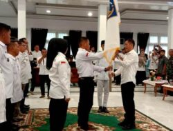 Pj Bupati Barito Utara Kukuhkan DPC Apdesi Periode 2024-2029