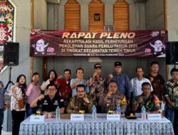 PPK Teweh Timur Laksanakan Rapat Pleno Rekapitulasi Hasil Perhitungan Pemilu Tahun 2024