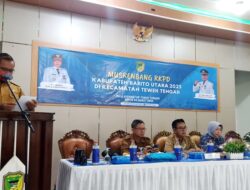 Pelaksanaan Musrenbang RKPD : Camat Teweh Tengah Sampaikan 257 Usulan  