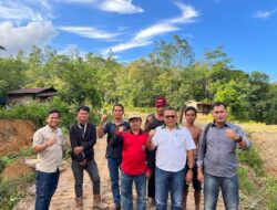 PT. MPG : Lakukan Pembuatan dan Perbaikan 4 Jembatan yang Putus Dalam Desa Karamuan