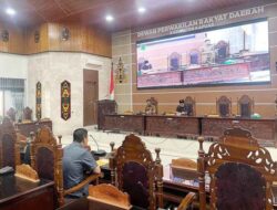 DPRD Kapuas Gelar Paripurna Penyampaian Pemerintah Terhadap Tiga Raperdal