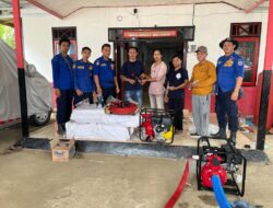 Tiga Desa Di Beri Bantuan Alat Pompa Pemadam Kebakaran
