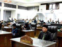 DPRD Rapat Paripurna II Penyampaian Rekomendasi LKPj Bupati 2023