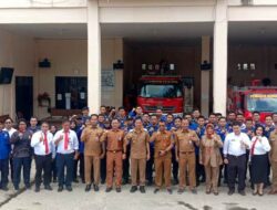 Pj Bupati Barut Kunjungi Dinas Damkar dan Penyelamatan Barito Utara