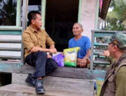 Pemkab Murung Raya Salurkan Bantuan Untuk Tiga Desa Terdampak Banjir di Seribu Riam