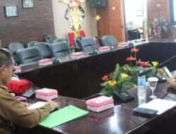 Pj Bupati Hermon dan Jajaran Hadiri Rakor Pengendalian Inflasi