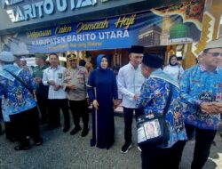 Pj Sekda Jufriansyah Lepas 143 Calon Haji Asal Kabupaten Barito Utara