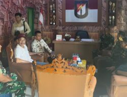 Pj Bupati Hermon Silahturahim ke Kompi Senapan C