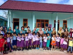 Bunda PAUD Murung Raya Kunjungi TK Bina Bangsa
