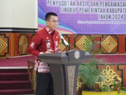 Pemkab Murung Raya Laksanakan Sosialisasi Tentang Penyelenggaraan Kearsipan Kreatif dan Inovatif
