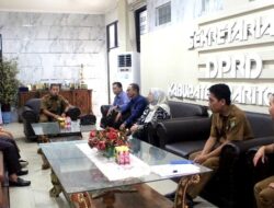 Setwan Barito Utara Terima Kunker Anggota HSU