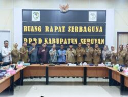 Bapemperda Seruyan dan Tim Legislasi Lakukan Pembahasan Dua Raperda