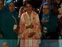 Ketua TP PKK Hadiri Puncak Peringatan HKG PKK dan Jamnas Kader PKK ke 52 di Solo