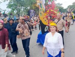 Sekretariat DPRD Turut Berpartisipasi Meriahkan HUT Kabupaten Kapuas