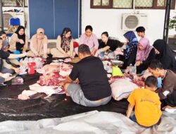 DPRD Kapuas Potong Empat Ekor Hewan Kurban