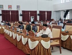 Tidak Kuorum, Rapat Paripurna Pengesahan Sejumlah Raperda diskor