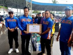 Peringati Hari Jadi Ke 74 Barito Utara, Disdik Gelar Senam Massal dan Jalan Sehat