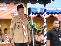 Pj Bupati Pimpin Upacara Hari Pramuka ke 63