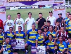 PU Putra Legend Juara Tournamen Sepak Bola U-40 Pj Bupati Barito Utara Cup