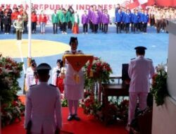 Dipimpin Pj Bupati Barito Utara, Upacara Peringatan HUT ke 79 RI Tingkat Kabupaten Barito Utara Berlangsung Khidmat