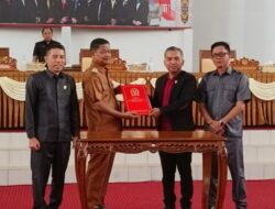 DPRD Seruyan dan Pemda Sepakati Rancangan Perubahan KUA-PPAS APBD Tahun 2024