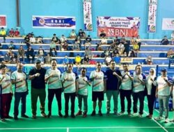 Kejuaraan Bulutangkis Bupati Cup 2024 Ajang Silaturahmi dan Megasah Kemampuan Para Atlet Bulutangkis di Barut