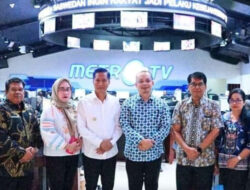 Pj Bupati Barito Utara Laksanakan Audensi Dengan Metro TV