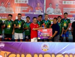 Juara Turnamen Bola Voli Semi Open Piala Pj Bupati Cup I Tahun 2024