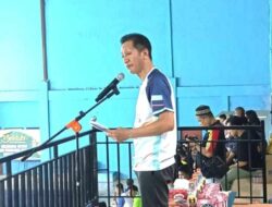 Ini Pesan Pj Bupati Barito Utara : Untuk Para Peserta Kejuaraan Bulutangkis Bupati Cup 2024 Junjung Tinggi Sportivitas