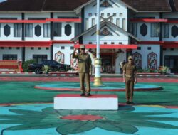 Pj Bupati Mura Mimpin Apel Gabungan Lingkup Pemkab