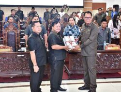 DPRD Kapuas Adakan Paripurna Dengarkan Pidato Bupati Terkait Perubahan RAPBD  2024