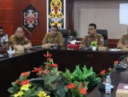 Pj Bupati Mura Pimpin Rapat Evaluasi Data MCP KPK